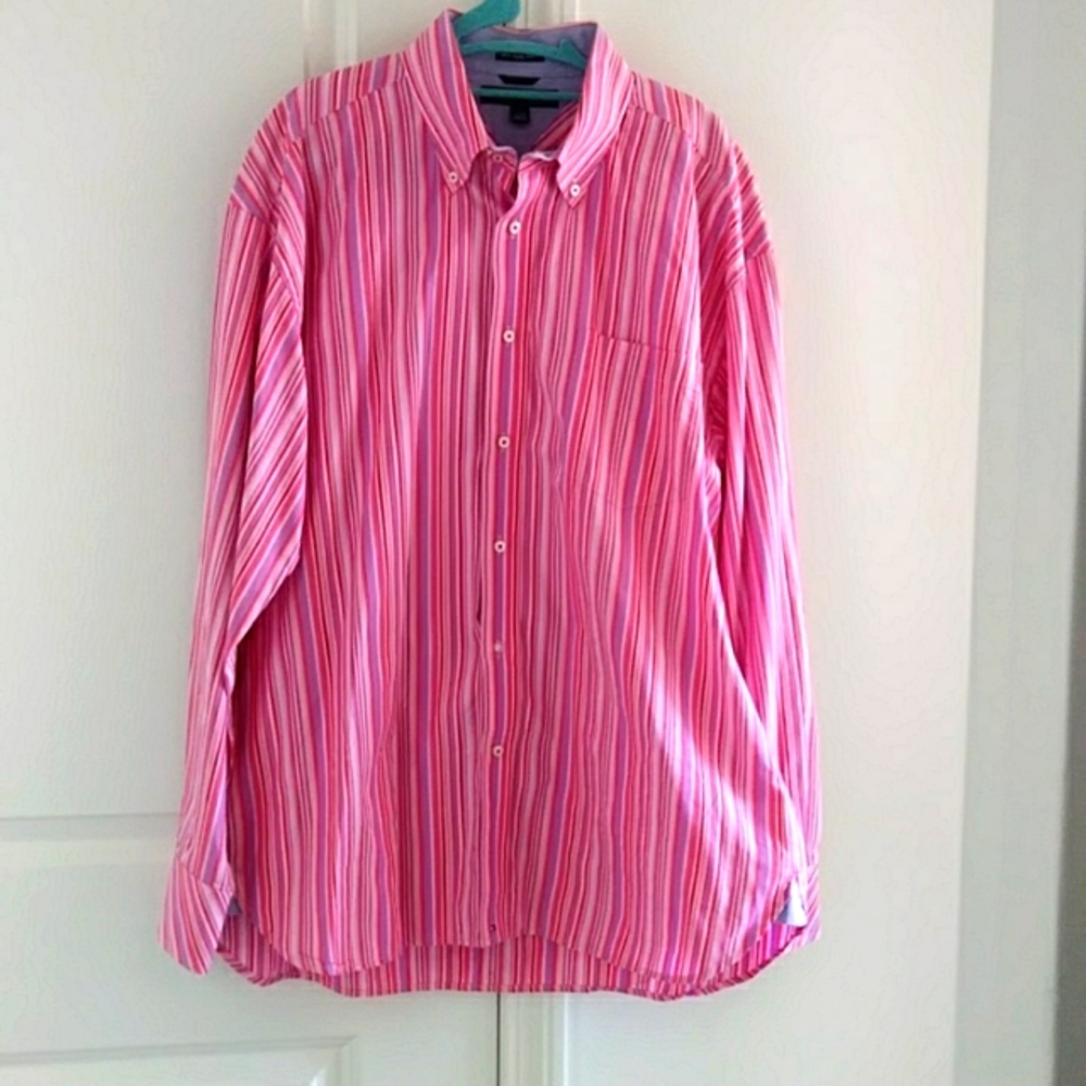 Beautiful striped button long sleeve shirt